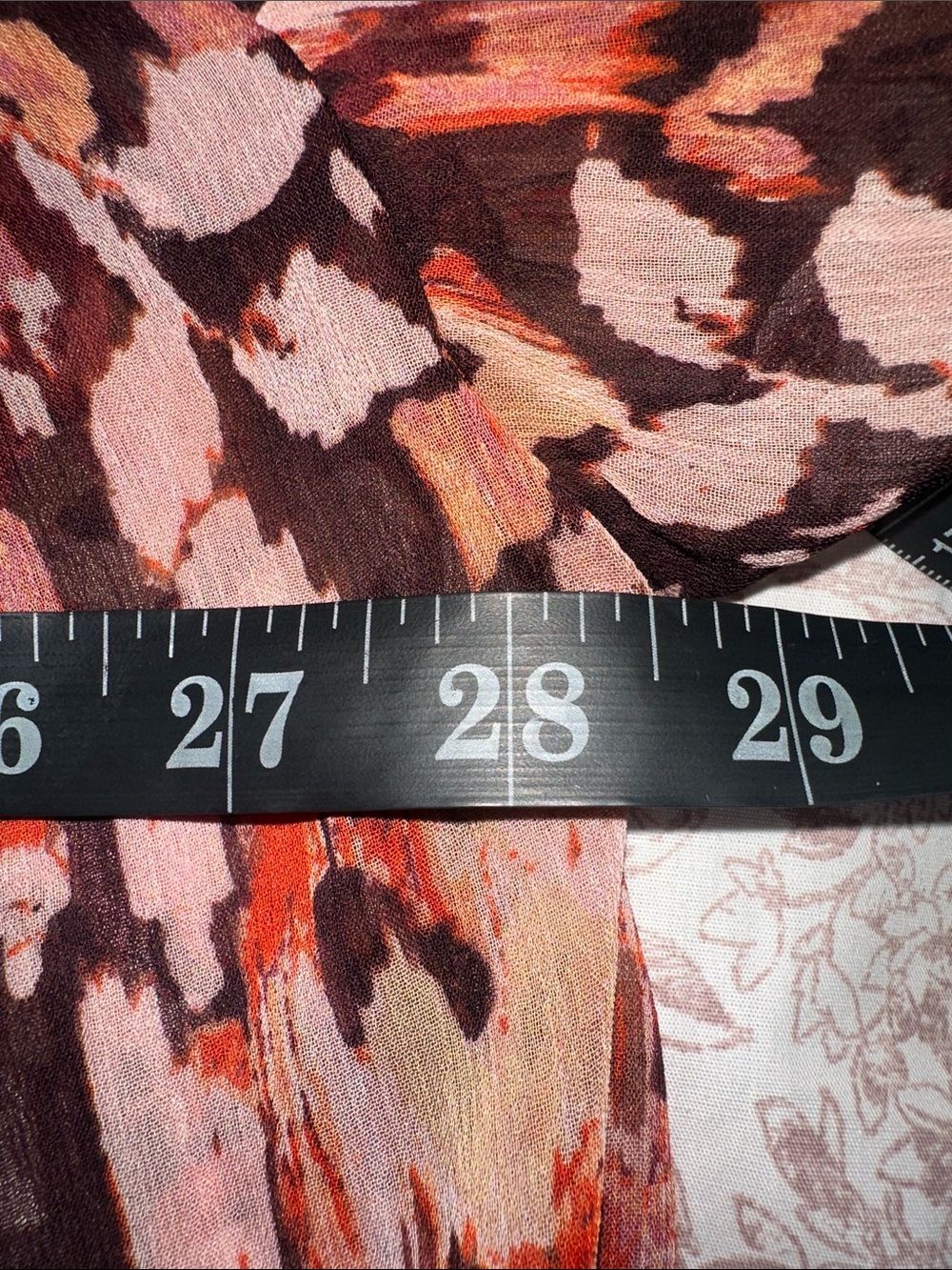 Boheme Multicolor Floral-Print Button Down Blouse - Picture 8 of 9